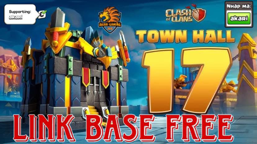 TOP 8 FREE BASE TH17 Mới Nhất Clash of clans 2024 | Akari Gaming