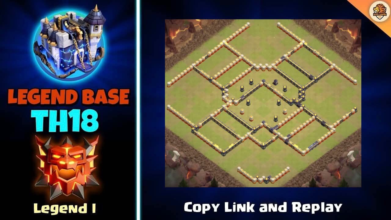 BASE TH18 Thủ 2 Sao Hiệu Quả Cùng Máy Ném Bánh Chốt Cúp Tháng 9 2026 Clash of clans 