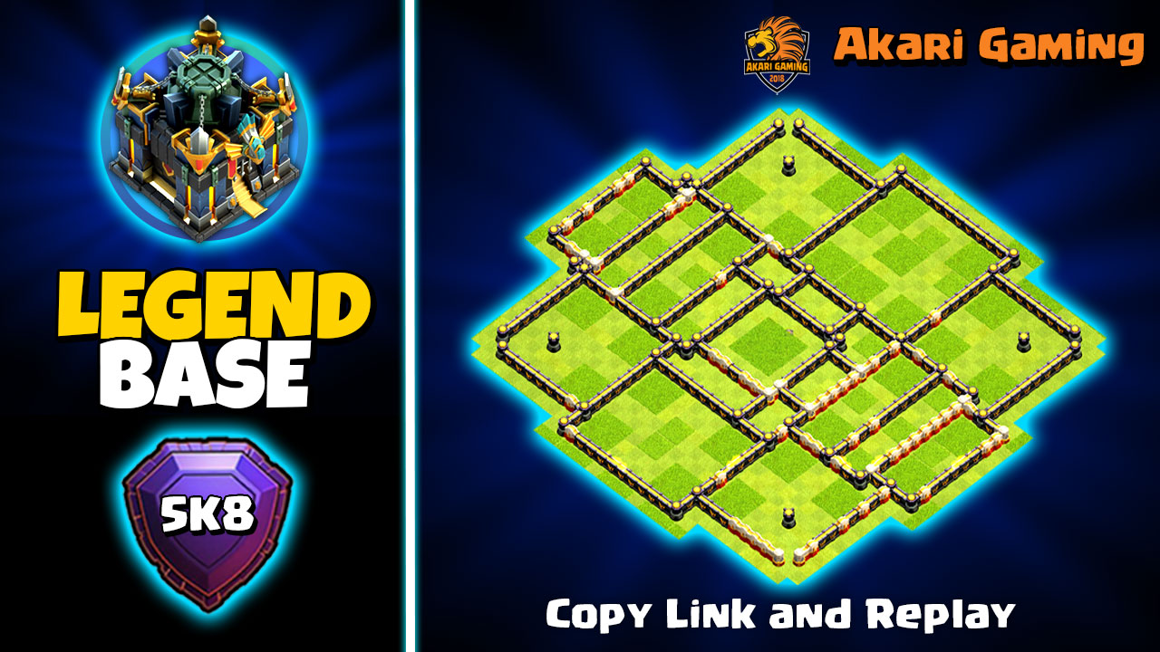 Base TH17 Chốt Cúp Rank 5k8 tháng 7 2025 Có Súng Cối Bắn Đá Clash of clans 