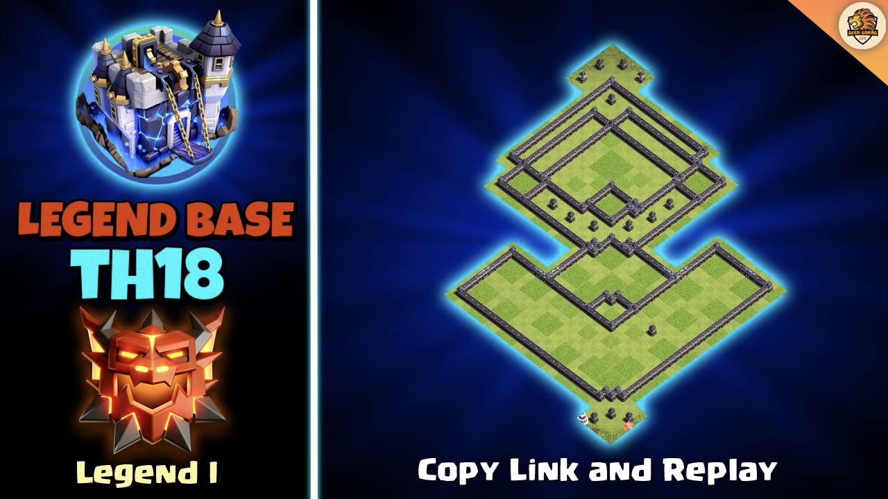 Base TH18 Thủ 1 Sao Cực Tốt Lên Rank Huyền Thoại 1 Đơn Giản Tháng 9 Clash of clans