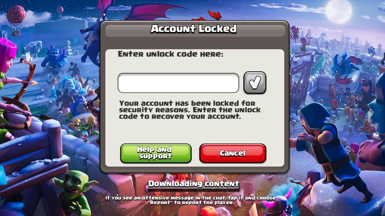 Hướng Dẫn Khôi Phục Tài Khoản Supercell ID Khi Mất Email Hoặc Không Đăng Nhập Được