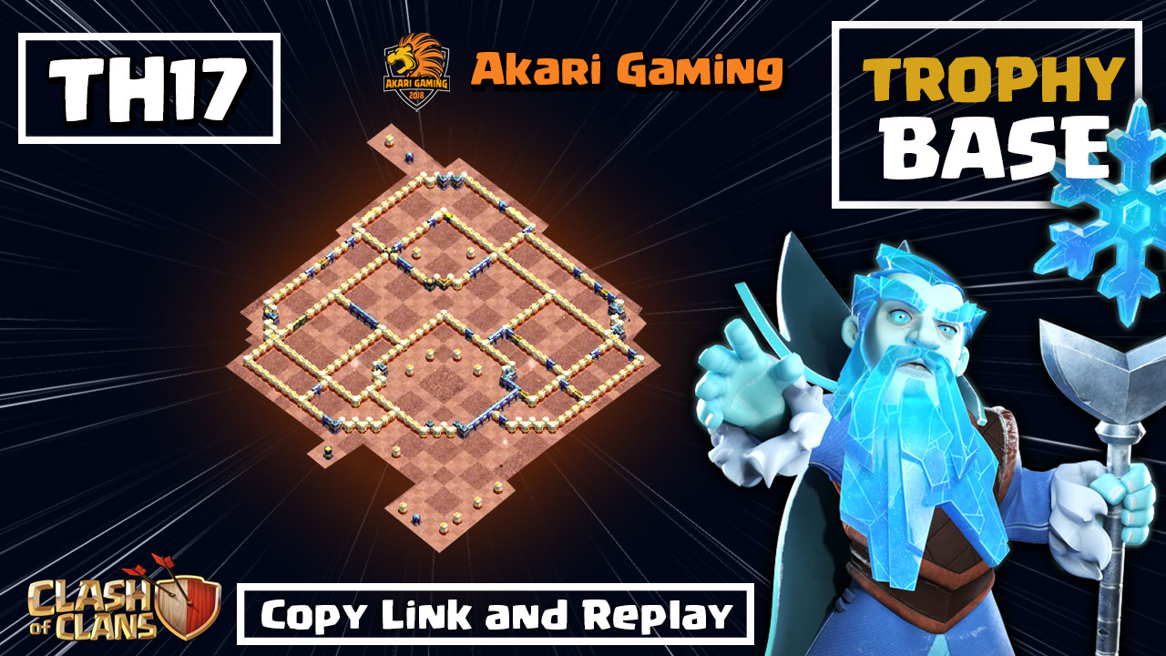 New Base TH17 Thủ Rank 5k7 5k8 Huyền Thoại 2025 Clash of clans | Akari Gaming