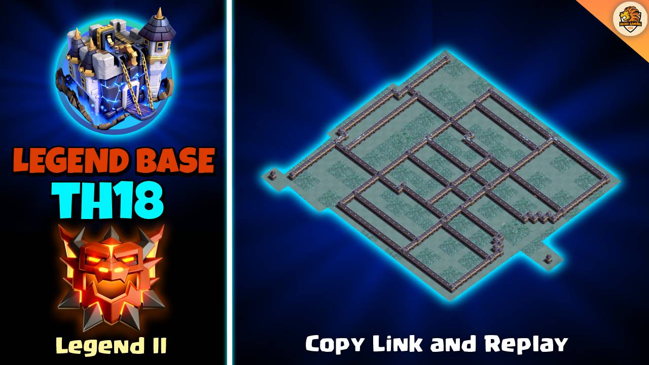 New Base TH18 Thủ 2 Sao Có Máy Ném Bánh Cực Hiệu Quả Rank Huyền Thoại 2 Tháng 8 Clash of clans