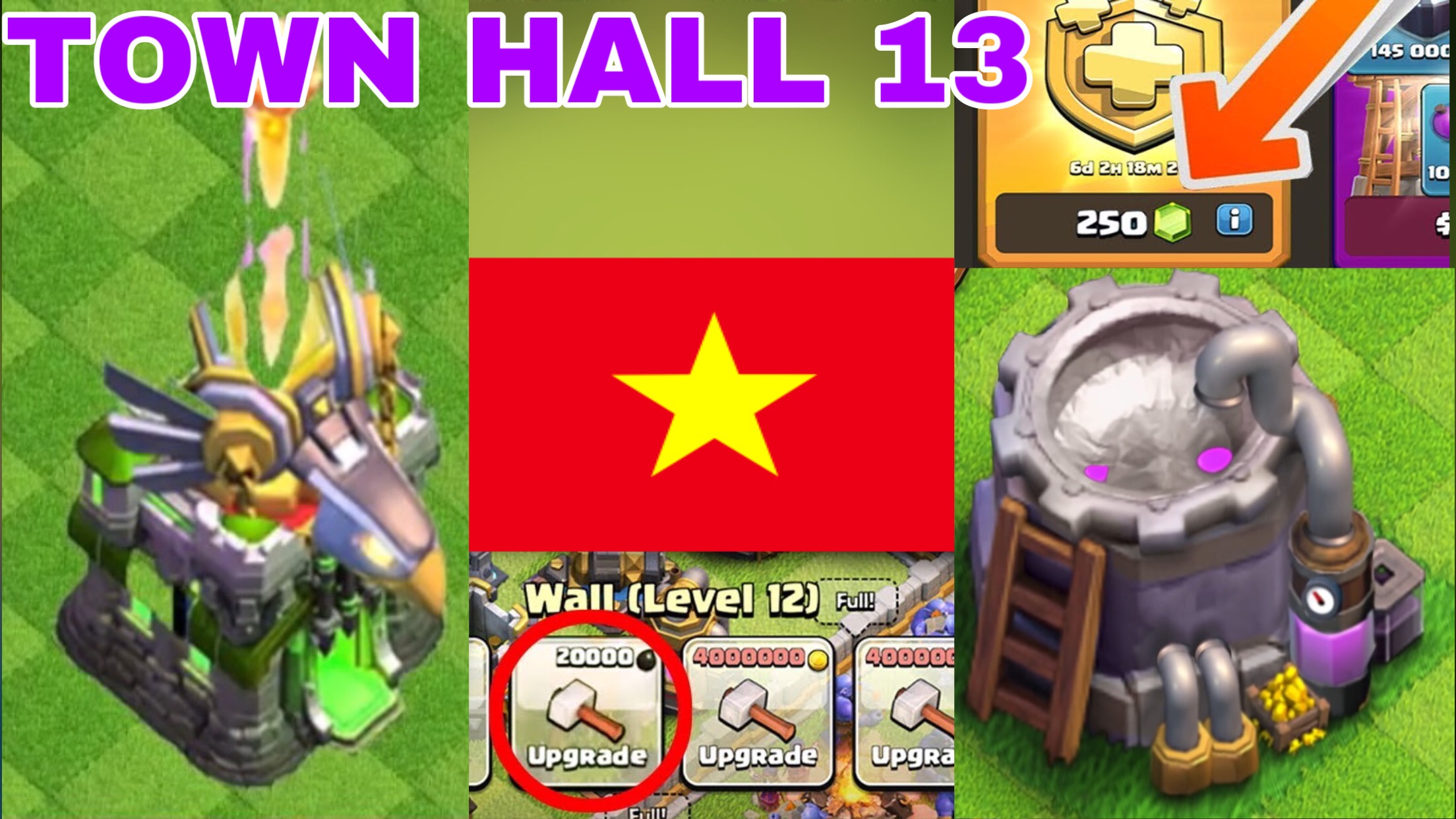 UPDATE TOWN HALL 13 Clash of clans - TOP 5 ĐIỀU KHÔNG XẢY RA