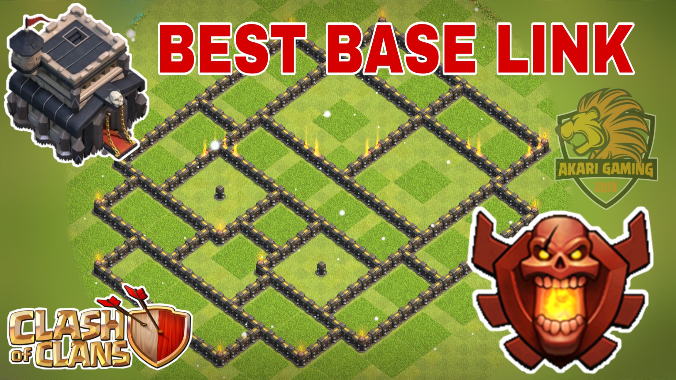 MẪU BASE TH9 LEO RANK CHAMPION Clash of clans | Best base link